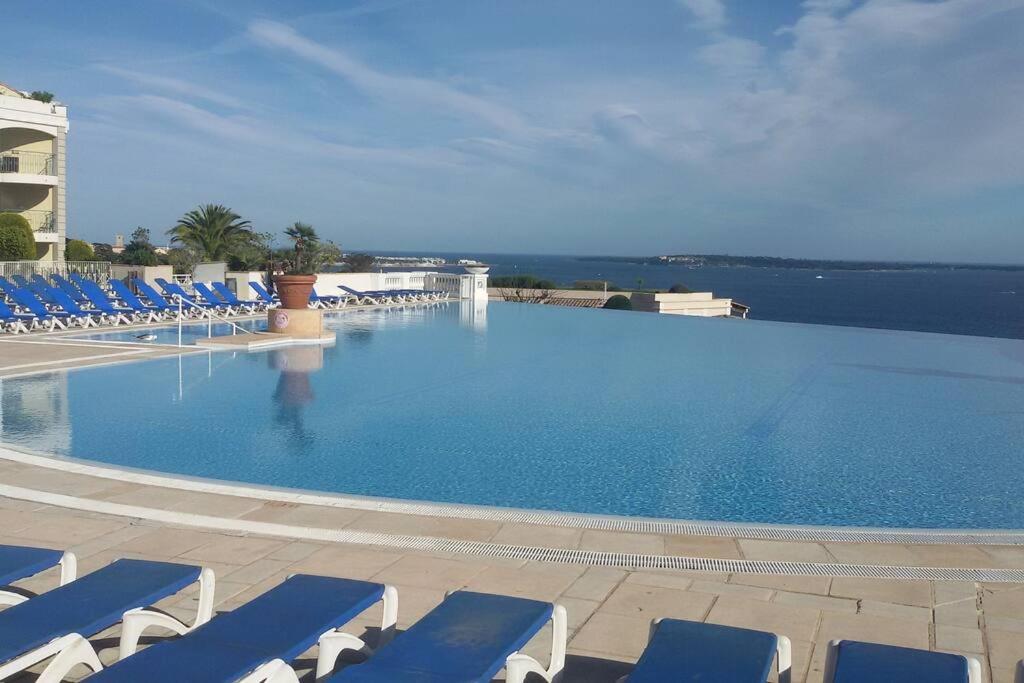 Appartement Renove, Piscine A Debordement, Vue Mer Cannes Luaran gambar
