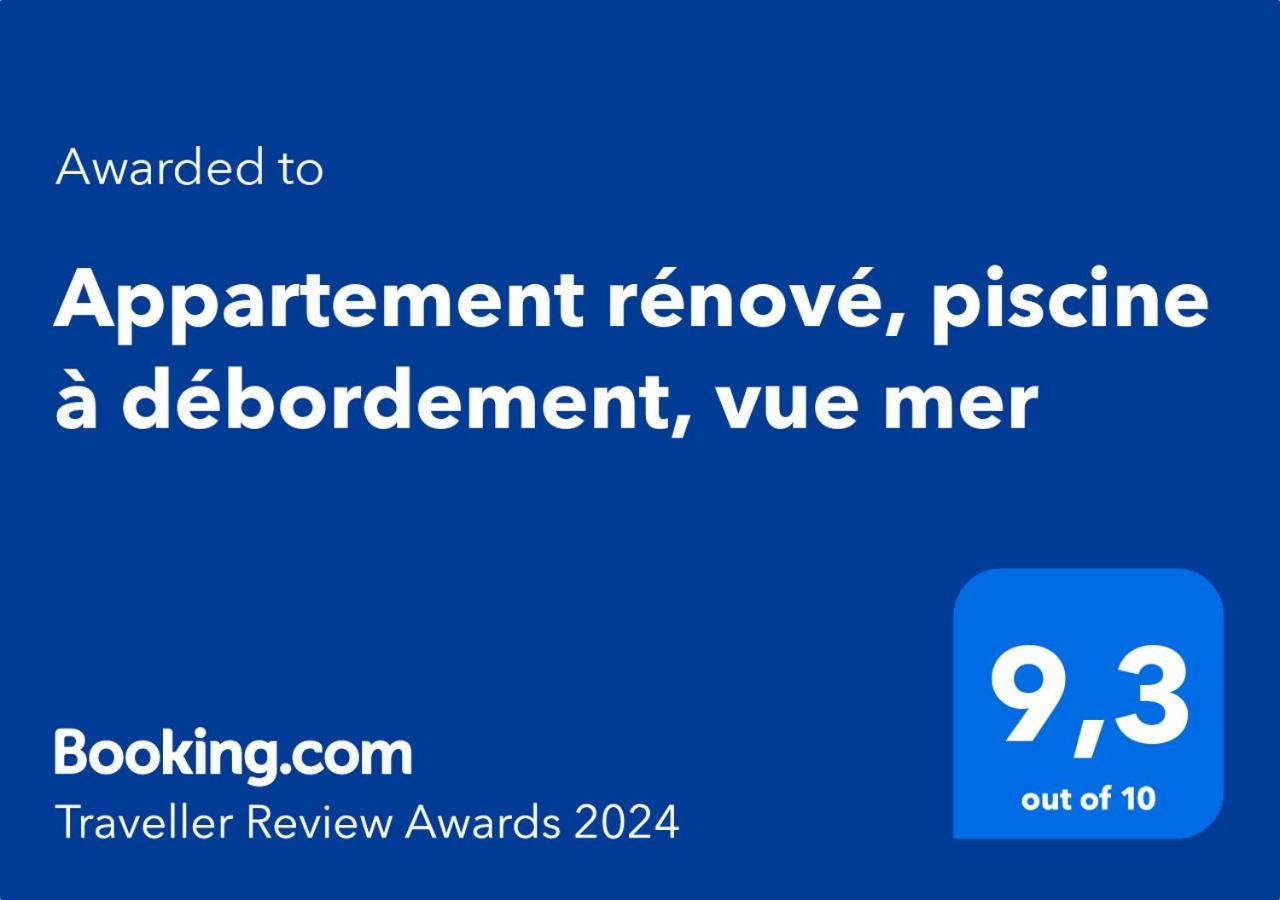 Appartement Renove, Piscine A Debordement, Vue Mer Cannes Luaran gambar